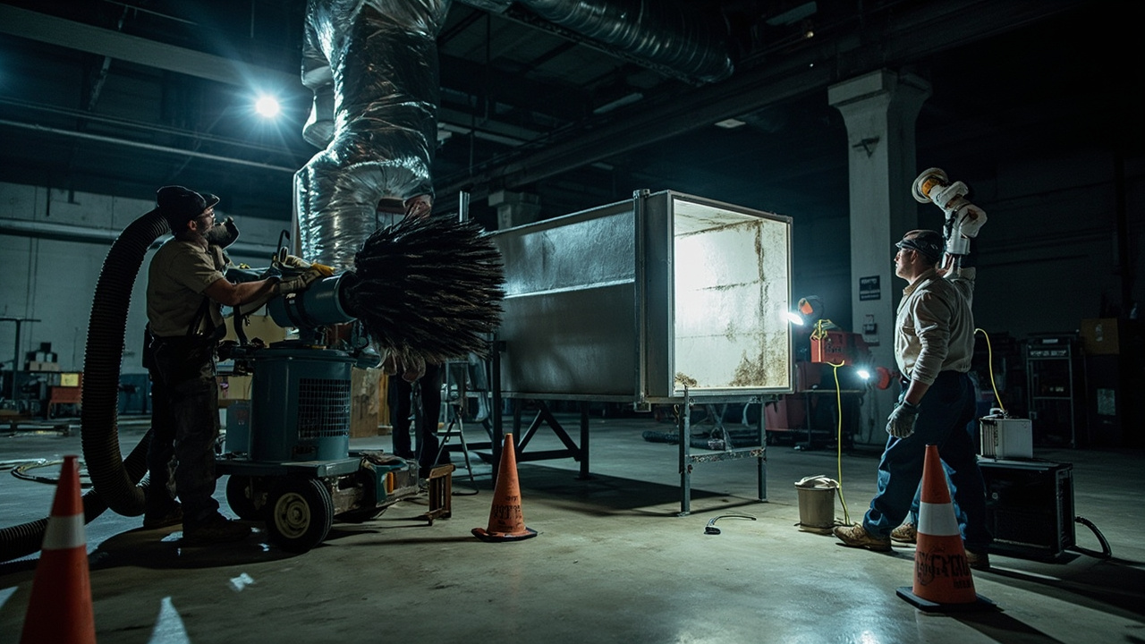 How Industrial Ductwork Cleaning Restores System Performance