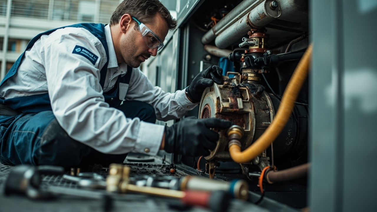 How We Replace a Seized Compressor Without Contaminating Your System