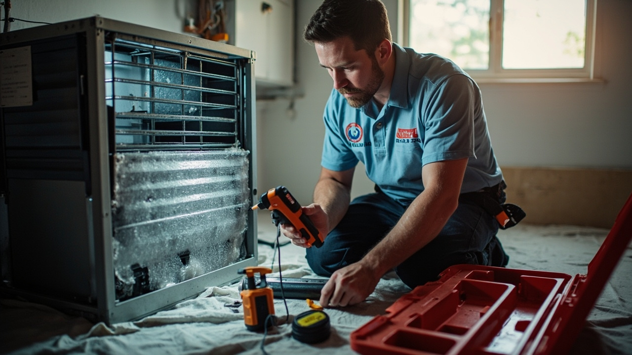 How We Fix Frozen Air Conditioner Coils the Right Way
