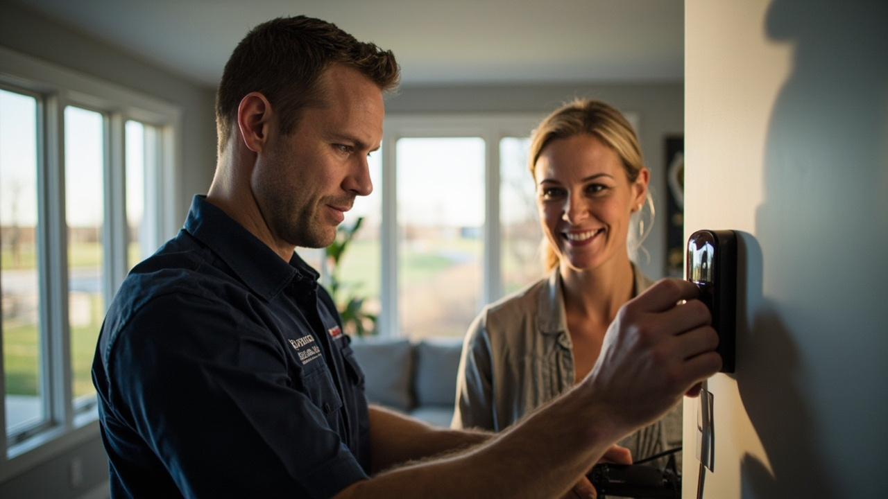 How Professional Smart Thermostat Installation Works