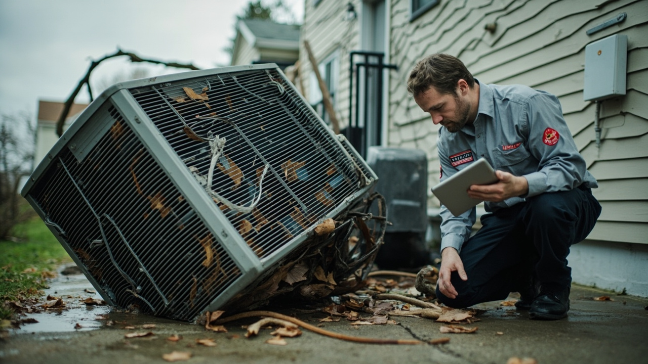 How United HVAC Buffalo Executes Storm Damage HVAC Repair Under Pressure