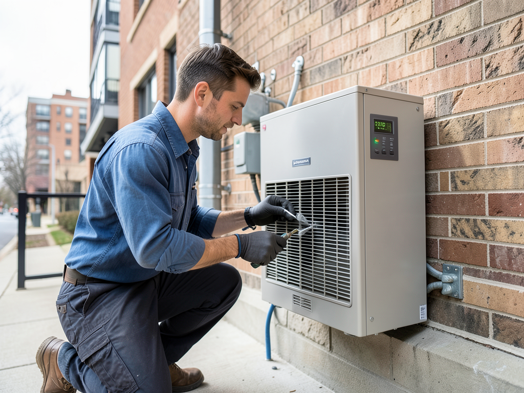 Hvac options for condo and townhome owners in down