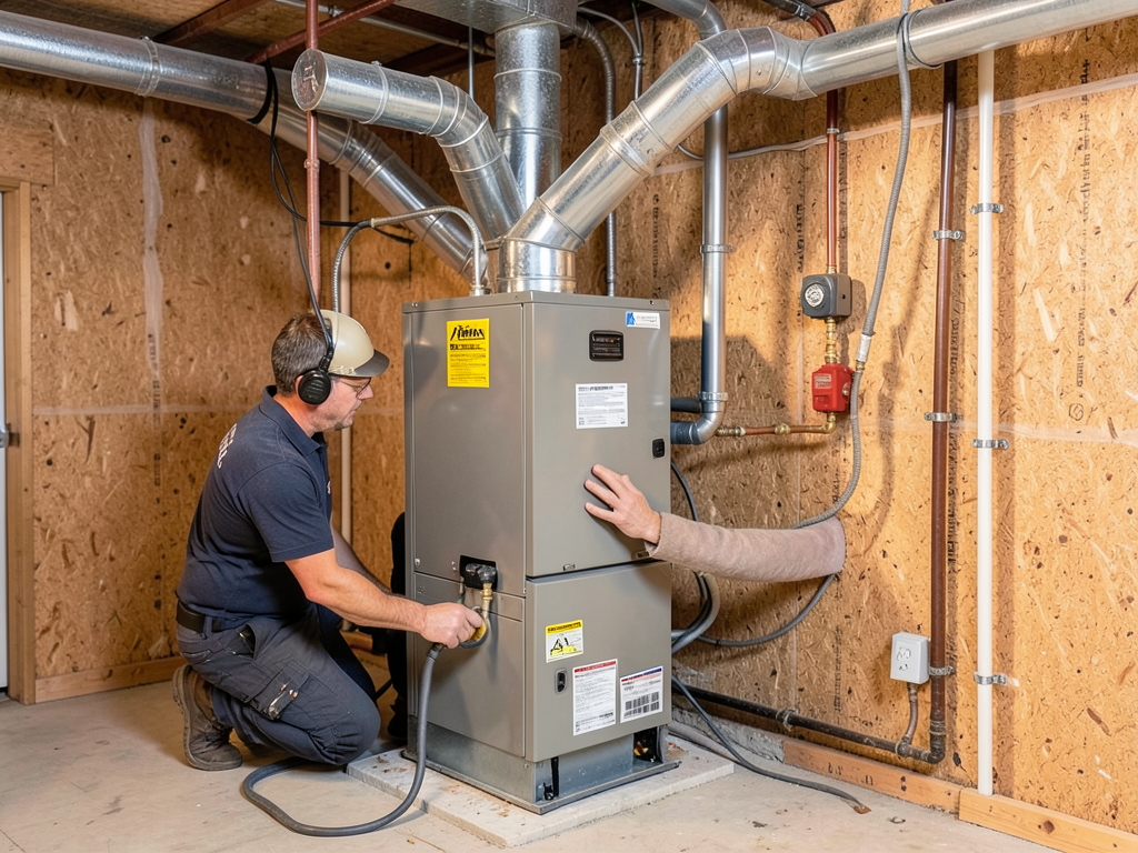 Switching from oil heating to a high efficiency ga